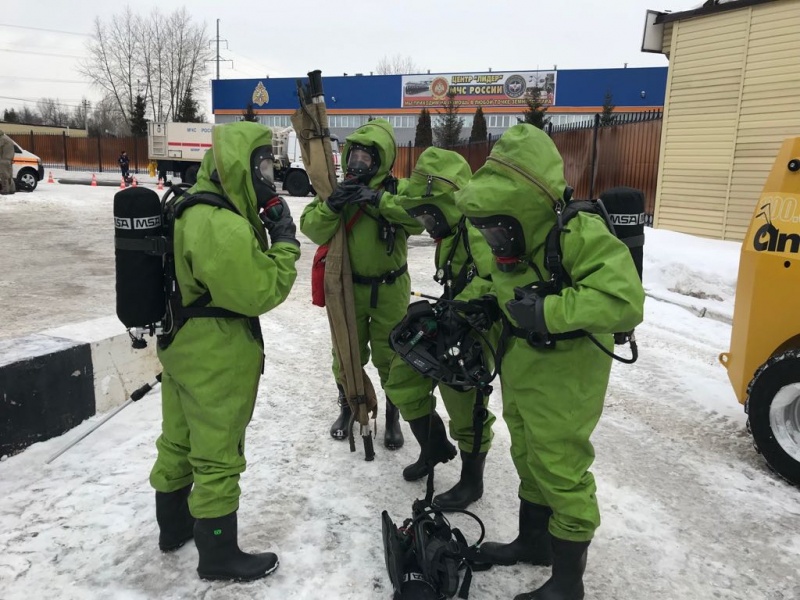 Полевой выход Управления РХБ защиты
