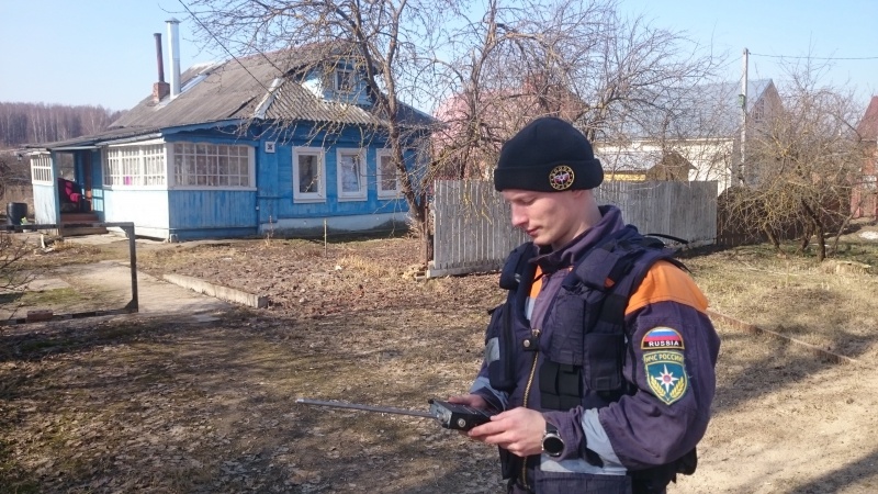 Продолжается работа расчета радиационной и химической разведки