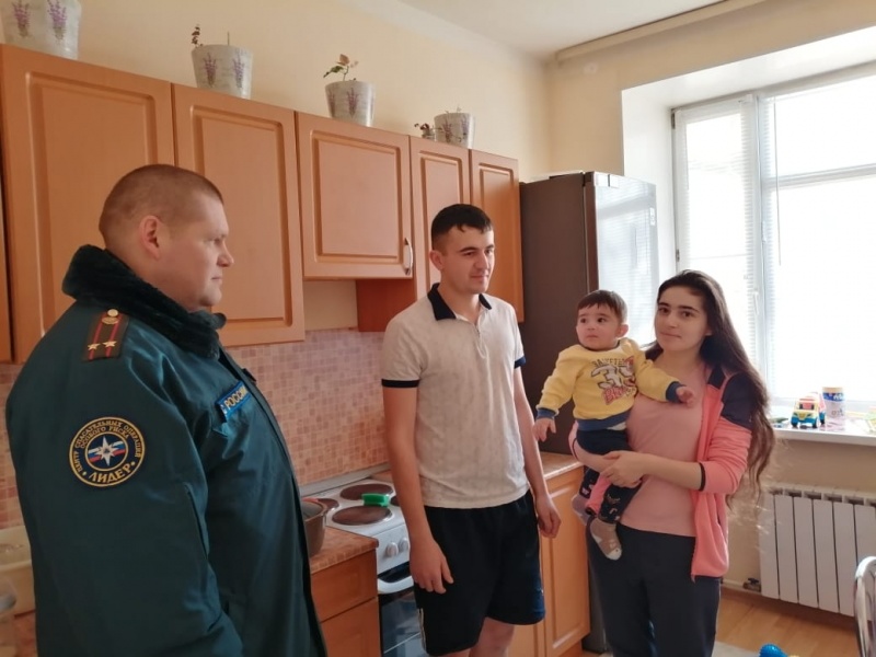 Осмотр мест проживания личного состава 1 управления