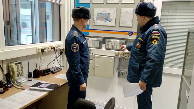 Проверка противопожарного состояния объектов Центра "Лидер"