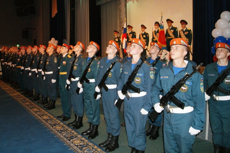 Принятие Военной присяги молодым пополнением Центра