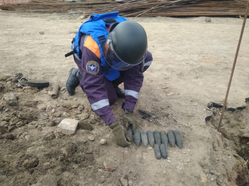 Обезвреживание взрывоопасных предметов