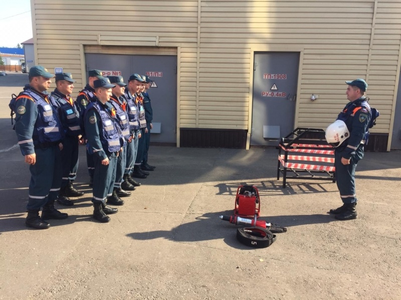 Занятие с личным составом 2 управления